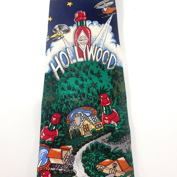 Tabasco Silk Tie Hollywood Scene | EUC - Picture 3 of 6